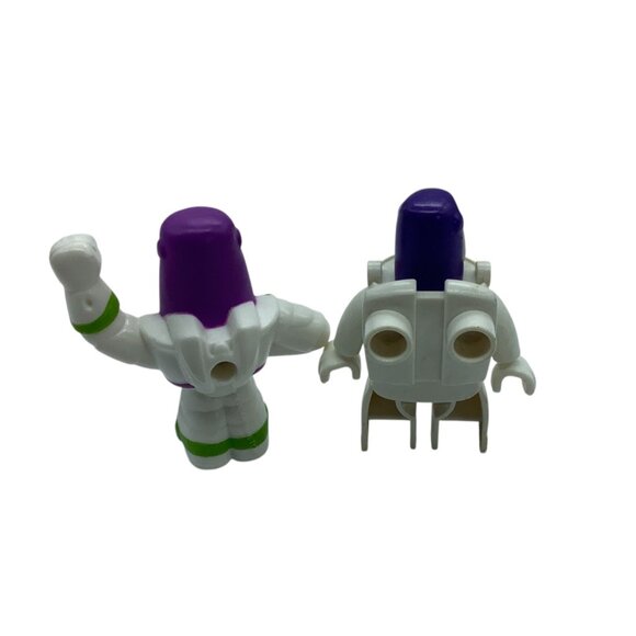 Disney Buzz Lightyear Mini Figures Set Of 2 Toy Story Cake Topper LEGO Duplo - Picture 4 of 8